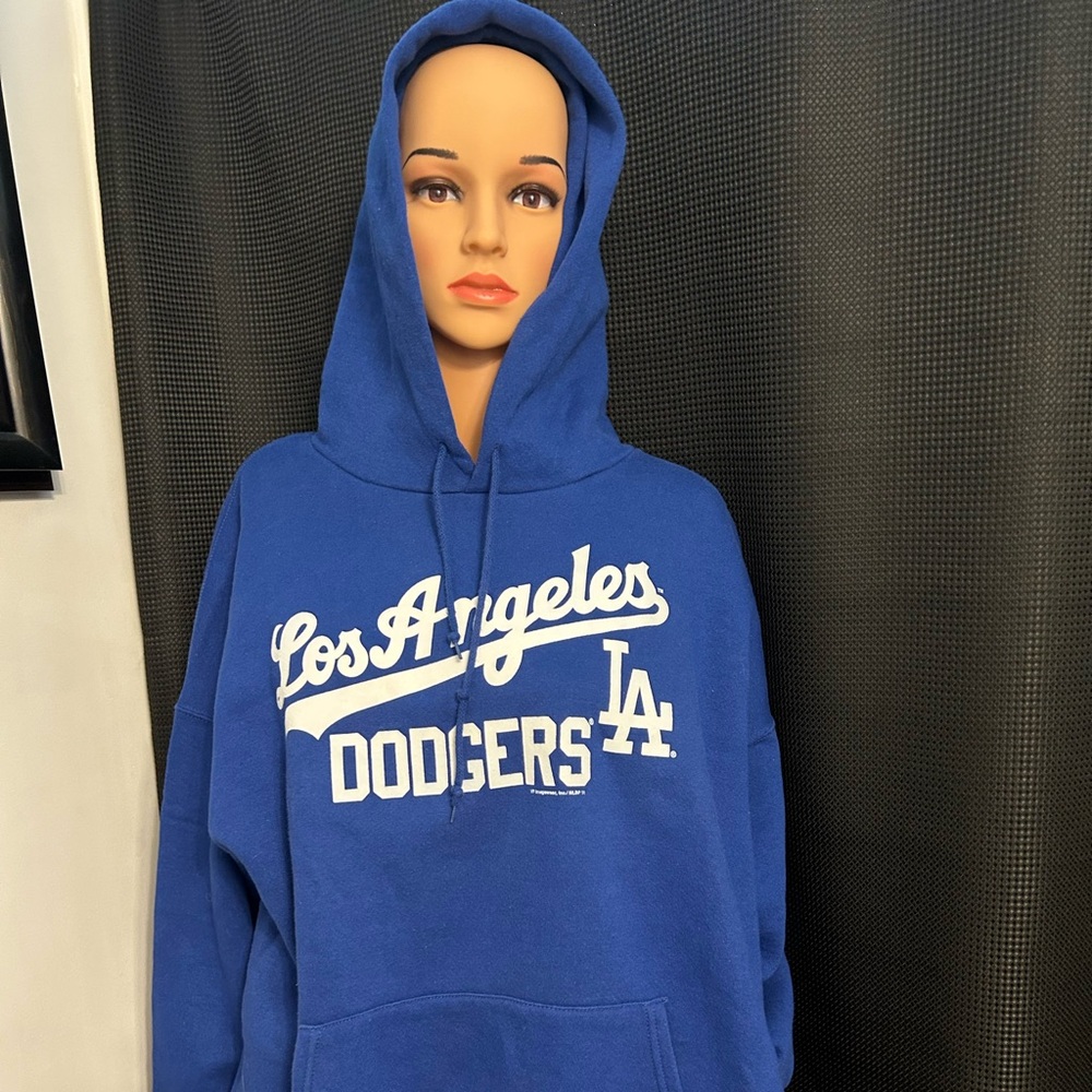 LA Dodger Hoodie Sweatshirt- 2XL Mens - Great cond.  MLB authentic Merchandise